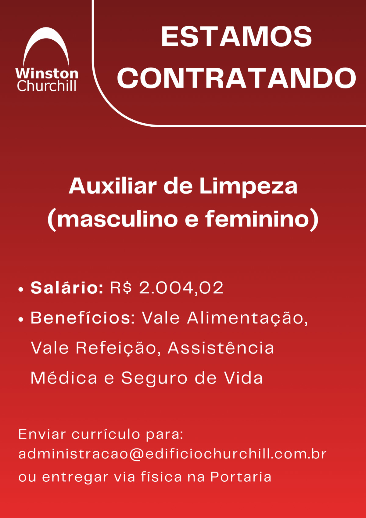 ESTAMOS CONTRATANDO